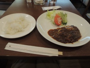 ハンバーグ定食