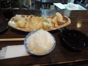 天ぷら定食