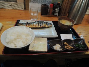 鯖定食