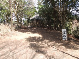 三角点への案内