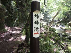 姉妹滝　案内