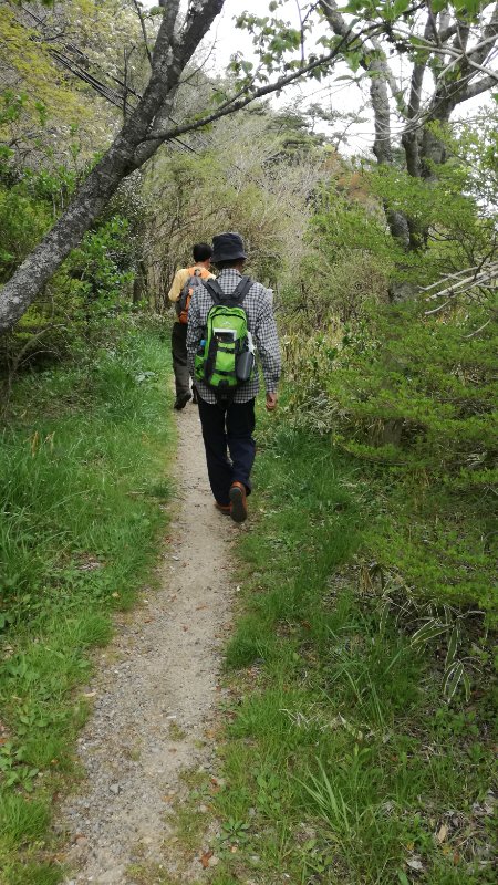 下山開始 下山開始