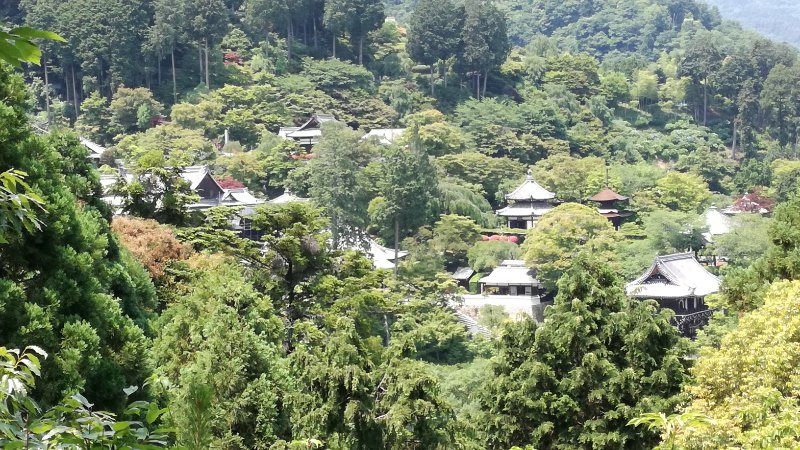 善峯寺眺望 善峯寺眺望