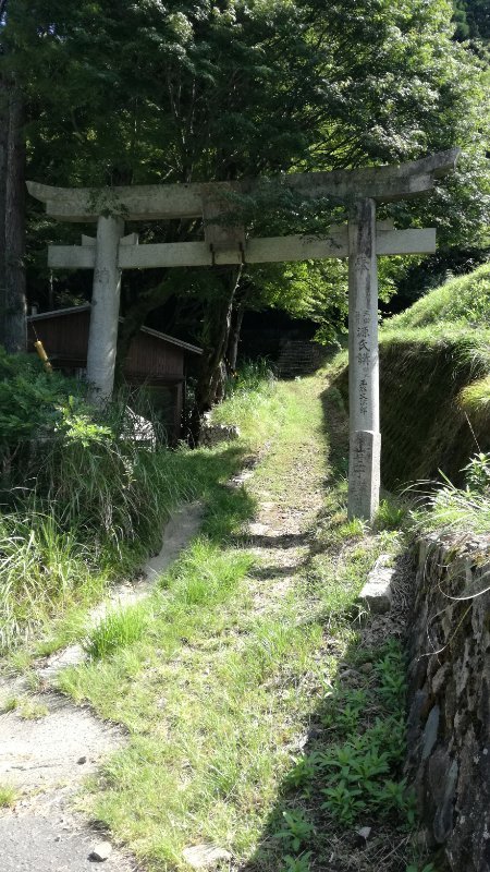鳥居(新滝参道) 鳥居(新滝参道)