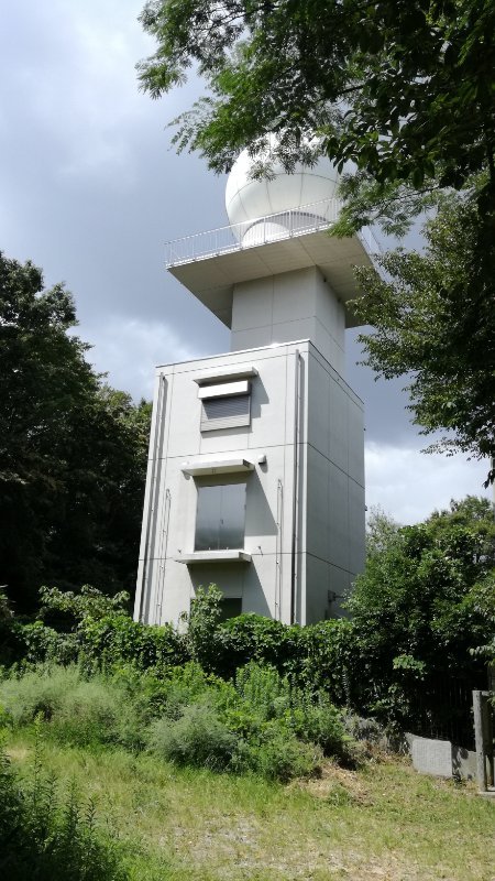 高安山レーダー 高安山レーダー