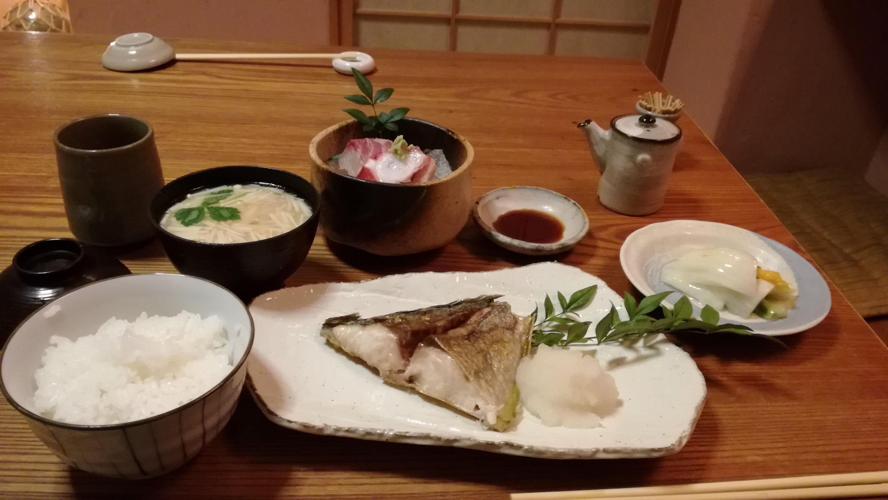 焼魚御膳