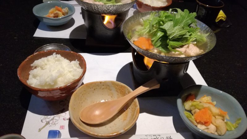 寄せ鍋定食
