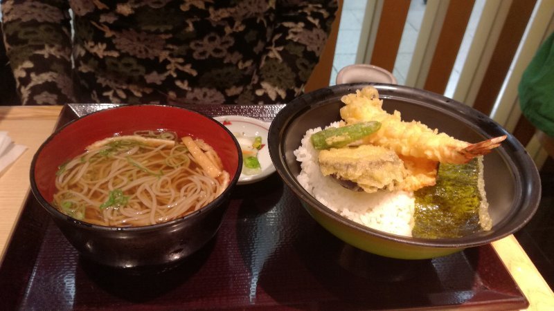 天丼とそば