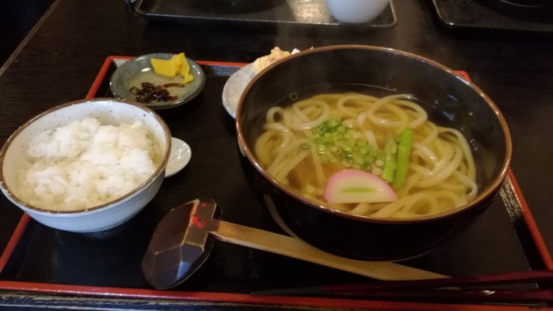 かしわ天定食