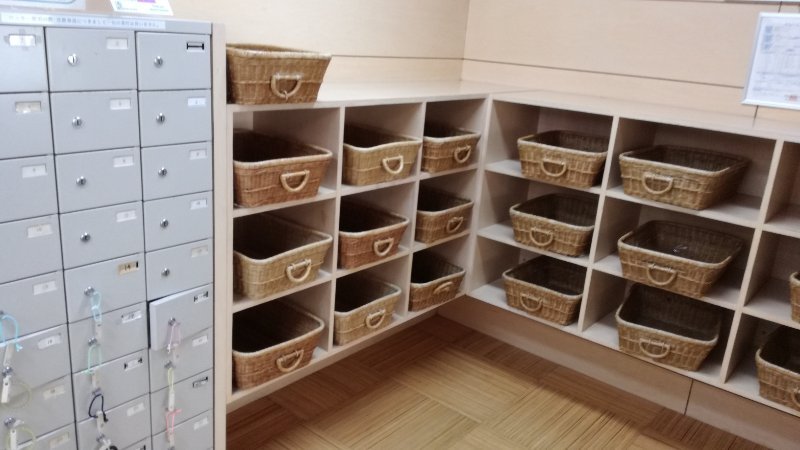 脱衣場 脱衣場