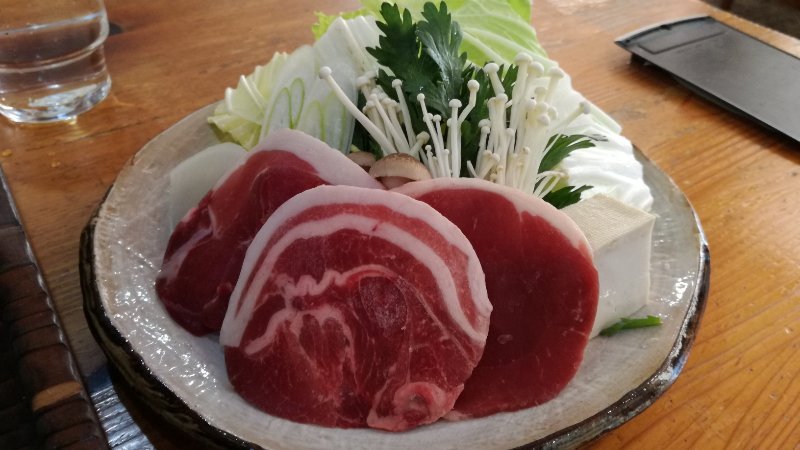 ぼたん鍋の具 ぼたん鍋の具
