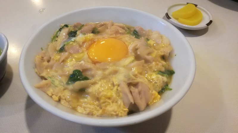 上親子丼（きみ入り）