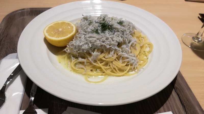 しらすレモンパスタ