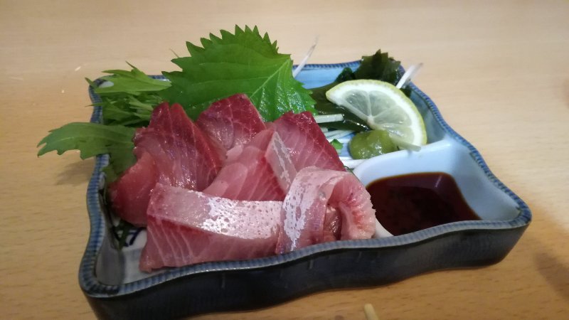 ブリの造り ブリの造り