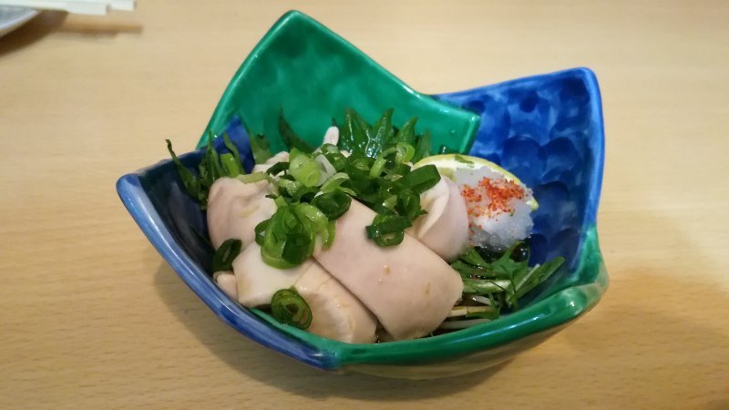 鰤の白子ポン酢 鰤の白子ポン酢