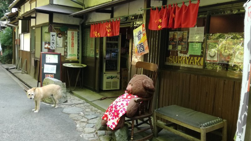 紅葉の茶屋