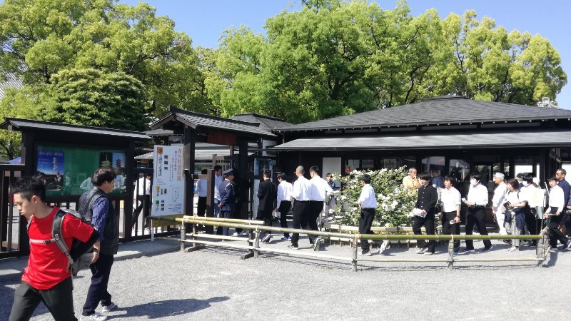 修学旅行生