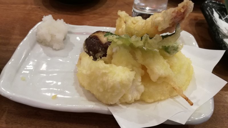 天ぷら盛り合わせ