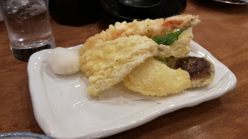 天ぷら盛り合わせ