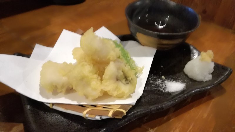 鱧天ぷら