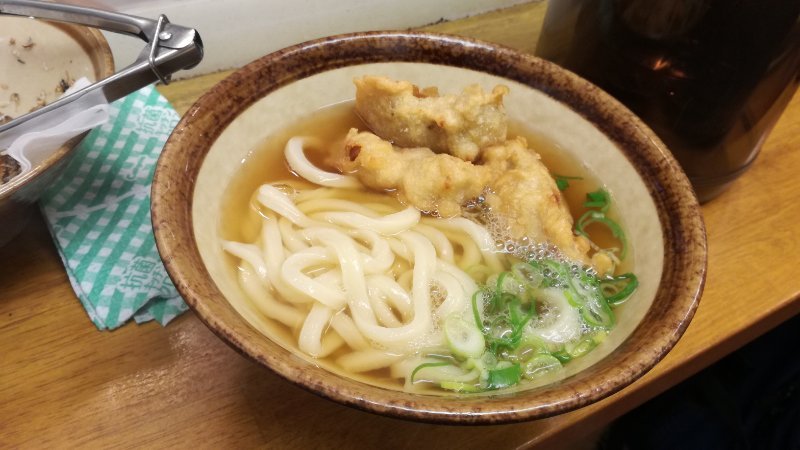 とり天かけ