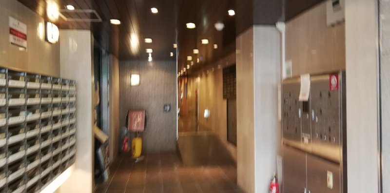 通路の奥