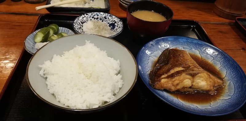 鯛の煮付け