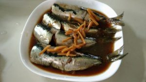 いわしの生姜煮