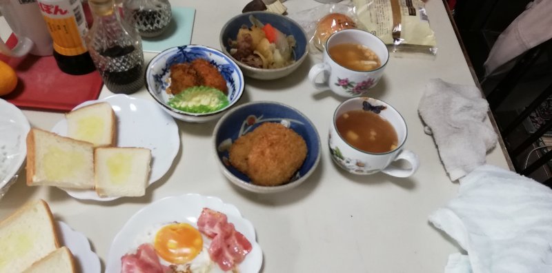 朝ごはん 朝ごはん