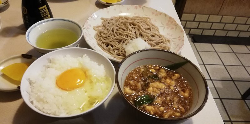 吾助そばと御飯小小玉